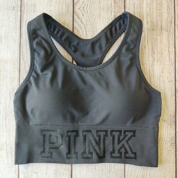 PINK Victoria's Secret Other - PINK Victoria's Secret Ultimate lightly lined halter sports bra sz S